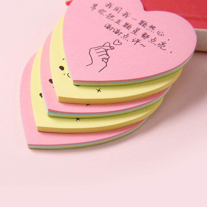 1pc-40-sheets-pc-blank-notepad-heart-shaped-memo-pad-sticky-note-stationery-note-pad-kawaii-memo-pad