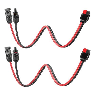10AWG Solar Panel Cable Kits,Solar Connectors Extension Cable New for Solar Panel RV,Compatible with Anderson Connector Goal