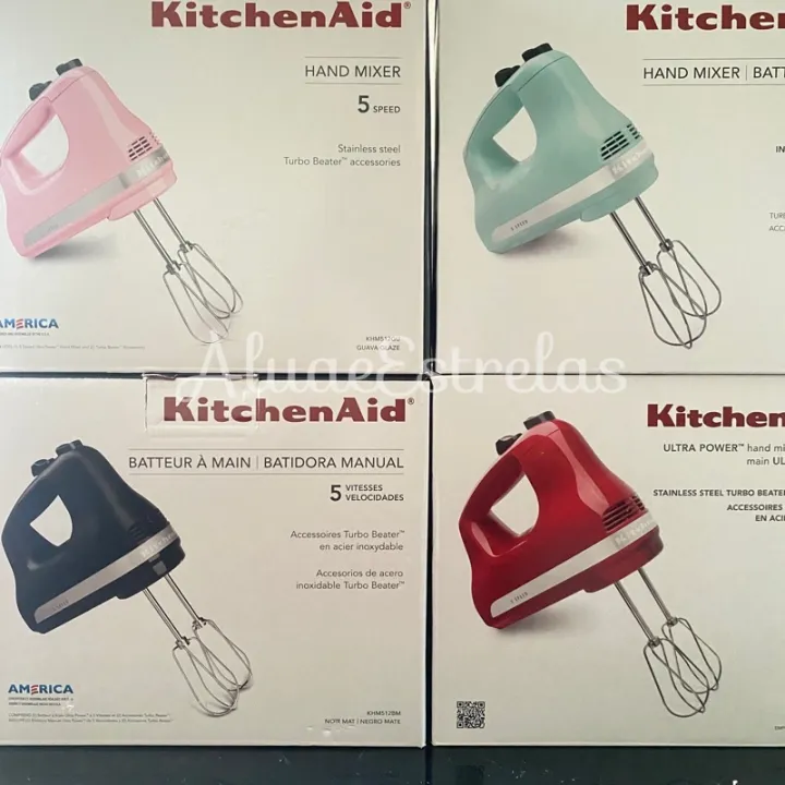 KitchenAid 5Speed Ultra Power Hand Mixer KHM512IC 110V Lazada PH