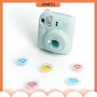 COVETX 4/6pcs เอชดีไอพี โคลสอัพ สีสันสดใส กล้องอินแสตนท์ สำหรับ Fujifilm Instax Mini 12 ชุดตัวกรอง เลนส์กรองแสง