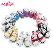 COD SDFGDERGRER BJD Doll Accessories 5cm Shoes High Top Canvas Sneakers Fashion Casual Shoes for Doll BJD Suitable for 1/6 dolls toys