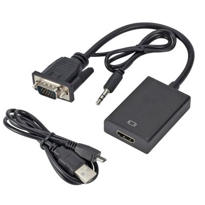 Audio Cable Adapter Laptop Adapter To For Output With To Full Projector Converter Hdmi-compatible Cables