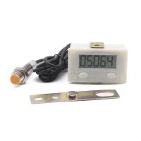 LCD Digital Tally Counter 0-99999 Digit Forward Digital Counter Panel Gauge 5 Digits Shockproof Electronic Punch Counter