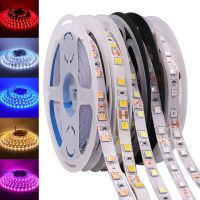 【LZ】﹊☍∈  Fita de led flexível 5m 5050 rgb 12v 24v 5054 5630 à prova dágua branco/branco quente/azul/vermelho/rosa