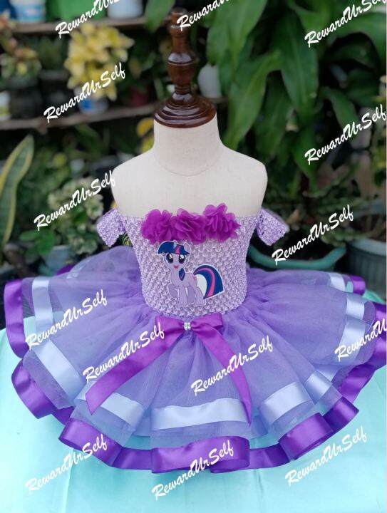 Twilight Sparkle Tutu, My Little Pony Birthday Dress, Twilight Sparkle