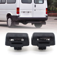 2ชิ้นเปลี่ยน LED โคมไฟป้ายทะเบียนสำหรับ Ford Transit เชื่อมต่อ MK5 MK6 MK7 1995-2013ด้านหลังป้ายทะเบียนแสงรถจัดแต่งทรงผม