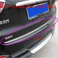 สำหรับ Hyundai Ix35 2009 2010 2012ที่คุณภาพสูงสแตนเลสฝากระโปรงท้ายผ้าคลุมฝาครอบตกแต่งรถยนต์แต่งรถ