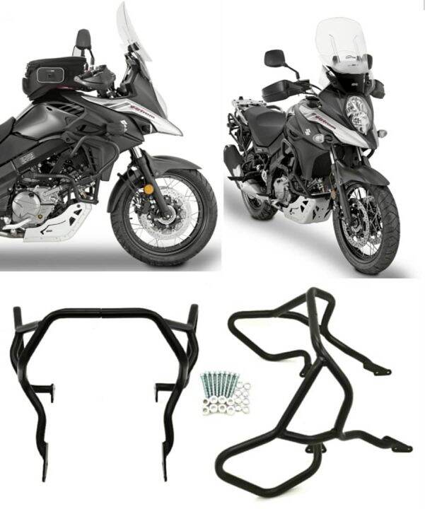 Engine Guard Crash Bar Protection Suzuki VStrom Vstrom 650 XT 2017 2018 2019 2020 2021 2022