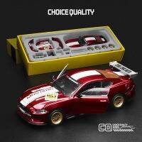 1:42ฟอร์ดรุ่น Mustang GT 2018ประกอบรุ่นรถโลหะผสม Diecasts &amp; Toy Vehicles โมเดลรถยนต์ของเล่นสำหรับของขวัญเด็ก