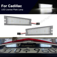 A2PCS Canbus สำหรับ Cadillac CTS Sedan 2008 2009 2010 LED โคมไฟป้ายทะเบียน Auto Number Plate Light Error FreeM