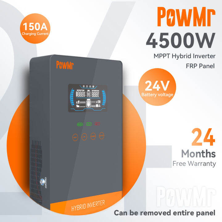 Powmr Kw Hybrid Inverter Vdc Vac Pv Panel Input Vdc Pure