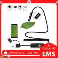 Dual Lens Car Endoscope Camera 8mm Type C USB Connect Boroscope Flexible Camera Pipe Inspection Screen for Android Phone