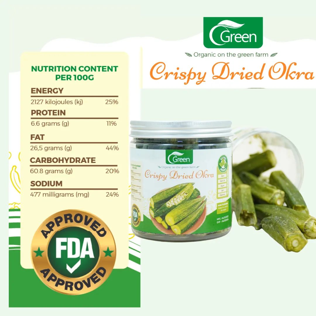Fresh Market Okra Chips Nutrition Facts Home Alqu