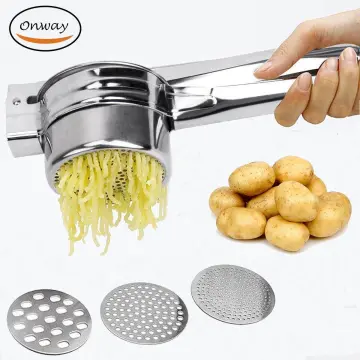 Pressed Potato Masher Rice Puree Juice Maker Potato Pusher Smooth