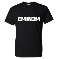 EMINEM T-shirt Solid Color Letter Printed Fashion Men O-Neck Streetwear Tshirt Popular Rapper Cotton Hip Hop T shirt Tops 3D10