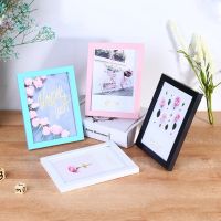 ✸✴ Square Picture Frame Nordic Style Foam Mini Picture Display Stand Finished Edges Picture Holder Photography Prop