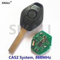 【✱2023 HOT✱】 qiukekang81481 Sikali Kunci Remote Mobil 868Mhz สำหรับ Bmw 3/5 Id46-7945ชิป7953ใบมีด Hu92