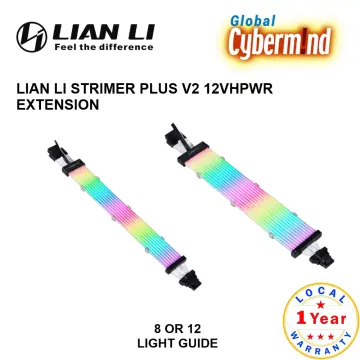 Lian Li Strimer Plus V2 12VHPWR 12+4Pin ATX3.0 PSU Extension Cable