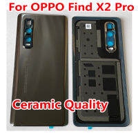 Asal LTPro Seramik Kualiti Terbaik Belakang Bateri Cover Perumahan untuk OPPO X2 Pro X2Pro Penutup Efon dengan Pelekat A Kamera