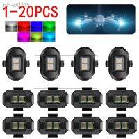 Wirless Mini Strobe LED Aircraft warning Lights Universal Motorcycle Flashing USB Charging Light Light Anti-Collision Kit Access