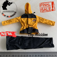 1:6 Scale Action Figure ชุดทหารเสื้อผ้าอุปกรณ์เสริมทหาร Mountaineering Hooded Coat กางเกงชุดลำลองเสื้อผ้า Model