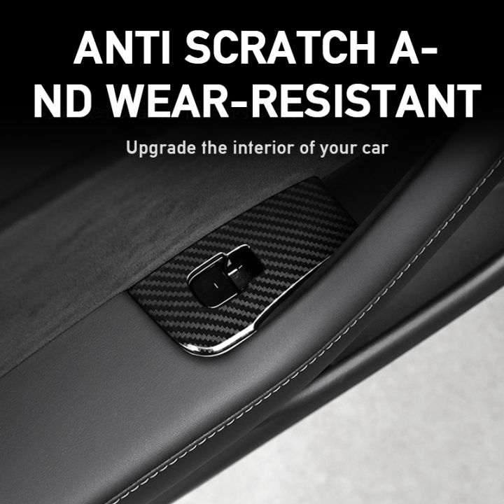 สติกเกอร์ปิดปุ่มสวิตช์ที่ยกหน้าต่างสำหรับ-tesla-รุ่น3รุ่น-y-อุปกรณ์ตกแต่งภายใน