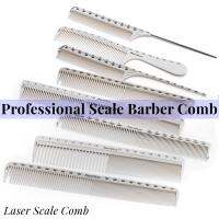 【YF】✢▦  Double-sided Scale Hair Comb G45 G01 Hairdressing Anti-static Cutting Haircut Non-slip Handle