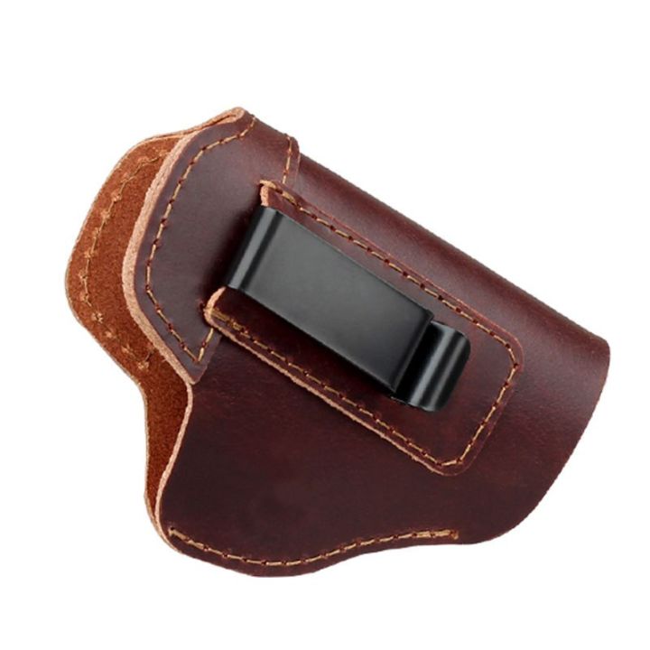 Tactical Leather Holster Cowhide IWB Concealed Carry Holster For Taurus ...