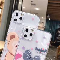 -Momocase- เคสซิลิโคนลายDUFFY เคสกันกระเเทก สำหรับโทรศัพท์รุ่น iPhone11/11Pro 11pro Max X XR XS XS MAX 6 7 8 plus 12 12pro 12promax #822