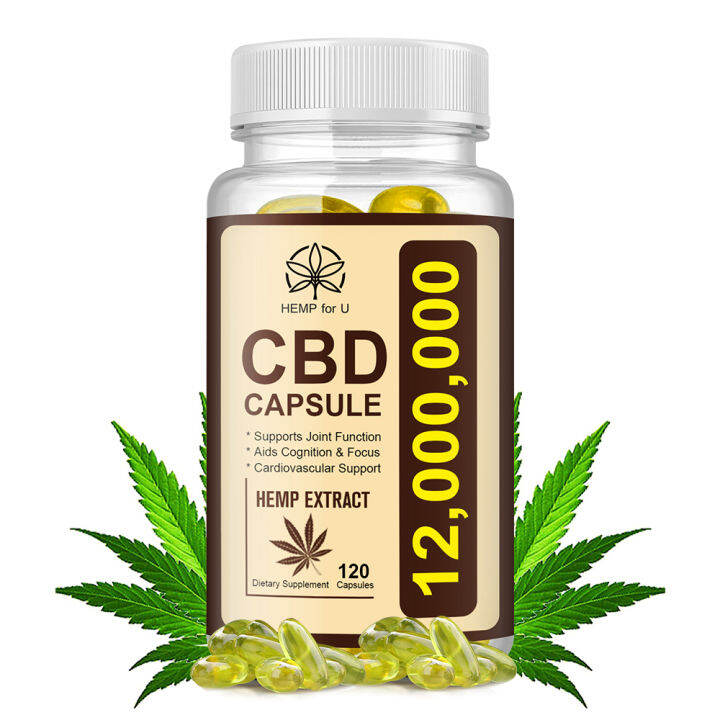 Full Spectrum Cbd Capsule Stress And Anxiety Relief Help Deep Sleep Enhance Brain Vitality