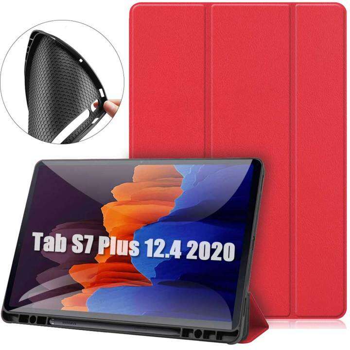 Case for Samsung Tab S8 Plus 12.4 inch 2022,[Builtin Pencil Holder
