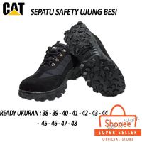 【Ready Stock】 ☑﹉ C39 HITAM Safety Shoes CAT BIG SIZE JUMBO 38 39 40 41 42 43 44 45 46 47 48 49 50 (Black) Iron Toe Can Pay On The Spot!!!