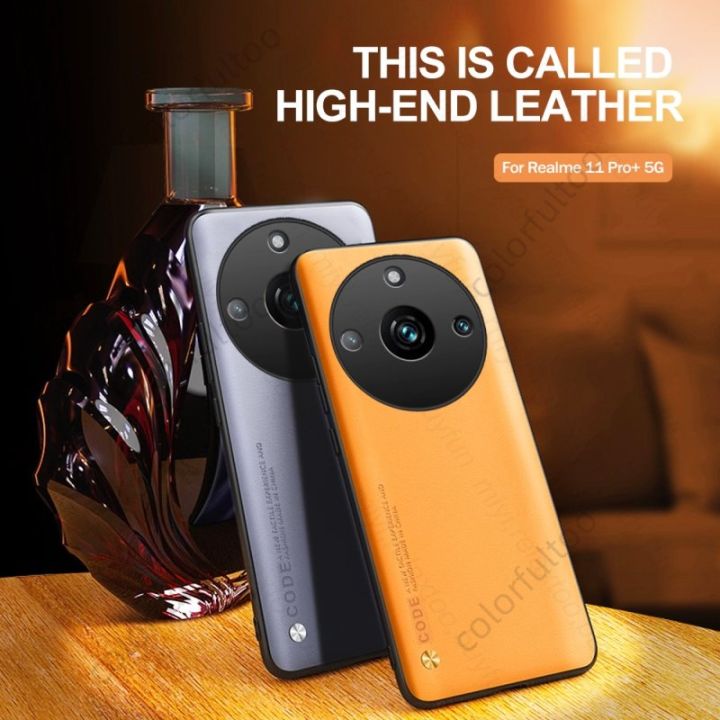 Cover For Realme 11 Pro Plus Case Luxury PU Leather Case For Realme 11  11Pro+ 5G
