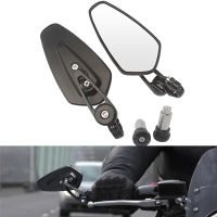 Motorcycle mirror 78" 22mm moto handlebar end side rearview mirror for For Kawasaki Z125 pro Z650 Z750 Z800 Z900 Z1000 ER6N ER6