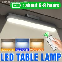 โคมไฟดักแมลงรีโมท3แกน Conduziu A Lâmpada De Mesa Magnético Pendurado Recarregável Luz Led TO Quarnoite Sala Cabeceira Mesas Decoração Nightlight