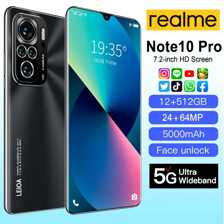 Xiaomi Redmi Note10 PRO cellphone sale original 8GB+256GB 5G smartphone ...