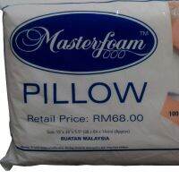 Hot Selling 1pcs Masterfoam 100 Synthetic Latex Foam Pillow Non-Allergenic Bantal Tilam 100 Tidak Tenelam 枕头