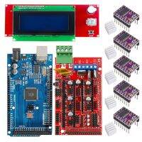 แผงควบคุม2004 Lcd สำหรับ R3ขนาดใหญ่ชุดเครื่องพิมพ์แบบ3มิติ5ชิ้นตัวควบคุม Drv8825ตัวขับเคลื่อนมอเตอร์เป็นลำดับขั้น