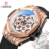 New Automatic Mens Sport Mechanical Business Watches Skeleton Watch Men Waterproof Luminous