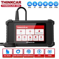 THINKSCAN SR6 Auto Obd2 Scanner 6 Systems ABS/SRS/ECM/TCM 5 Maintainance Resets Lifetime Free Update Automotive Diagnostic Tools