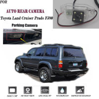 กล้องมองหลังสำหรับ Toyota Land Cruiser Prado FJ80 CCD Night Vision ย้อนกลับกล้องป้ายทะเบียนกล้องสำรอง