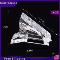 Water Leaves 5pcs เล็บ Tips CLIP ตึกด่วน POLY Builder GEL DIY EXTENSION CLAMP clips