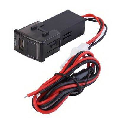 ช่องต่อ-usb-ในรถ-1-ช่อง-ตรงรุ่น-isuzu-มีไฟ-led-อุปกรณ์ชาร์จแบตในรถ-อุปกรณ์ชาร์จมือถือในรถ-ช่องเสียบ-usb