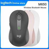 ZZOOI Logitech M650/M650L Signature Wireless Mouse Sensor Technology Advanced Optical Programmable Buttons Bluetooth Mice