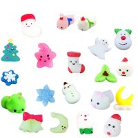 （A Decent） 20PcsSqueeze Dollkawaii Stuff Soft SensoryChristm ที่น่าสนใจ