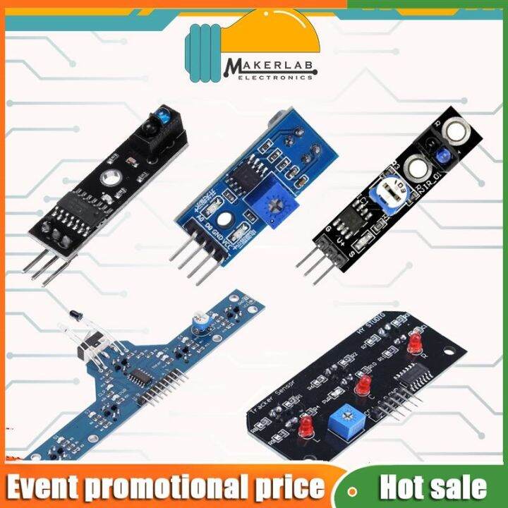 1 Channel 3 Channel 5 Channel Line Tracking Sensor Module for Arduino ...