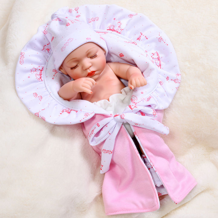 202130CM Fashion Present Reborn Baby Doll Full Silicone Bath Play Bebe Doll Lifelike Real Reborn Bebe Toys Gifts For Children
