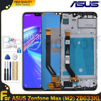 Beyondwolf หน้าจอ LCD IPS เดิมสำหรับ ASUS Zenfone Max (M2) ZB633KL หน้าจอสัมผัส Digitizer แทนการประกอบสำหรับ ASUS Zenfone Max (M2) หน้าจอแสดงผล ZB633KL พร้อมดิจิไทเซอร์สัมผัสขอบจอสำหรับ Asus ZB633KL LCD