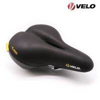 VELO VL-6099E ของแท้อานจักรยานจักรยานเสือภูเขาจักรยานเสือหมอบอานจักรยานลูกบอลหนาชิ้นส่วนจักรยานที่นั่งจักรยาน Comfort กว้างนุ่ม