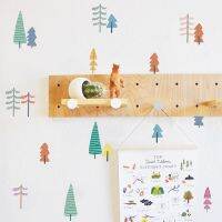 Funlife Cartoon Christmas Tree Wall DecalChildren Kids Nursery Room Wall StickerNordic Home Decor Free Shipping Traceable